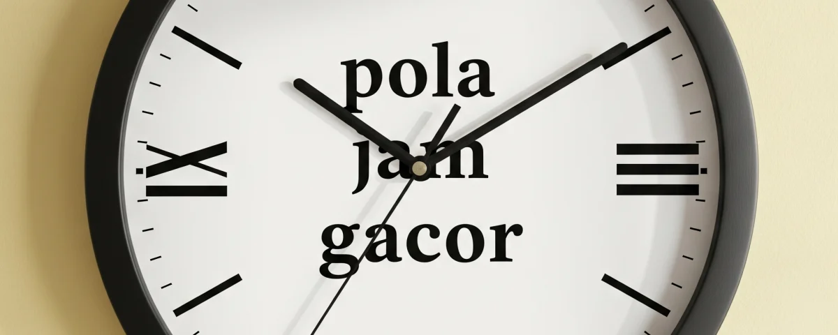 Pola Jam Gacor: Mitos atau Fakta 6 pola jam gacor