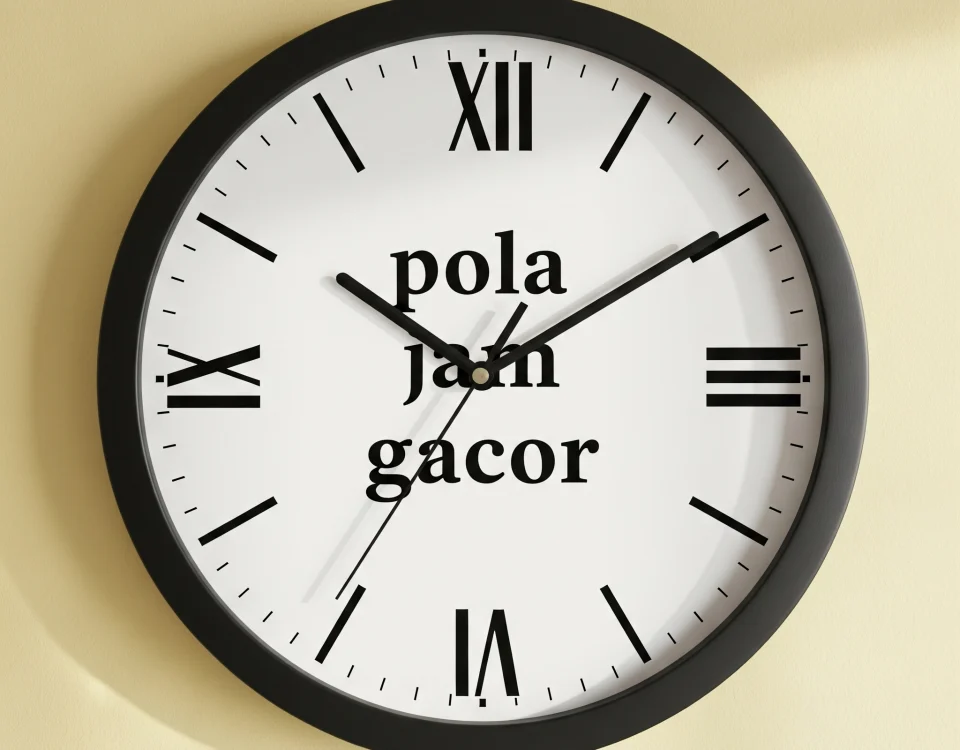 Pola Jam Gacor: Mitos atau Fakta 12 pola jam gacor